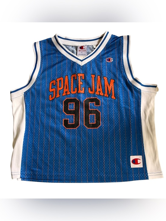 Champion Other - Champion Space Jam 30th Anniversary #96 Mesh Basketball Jersey Youth Large